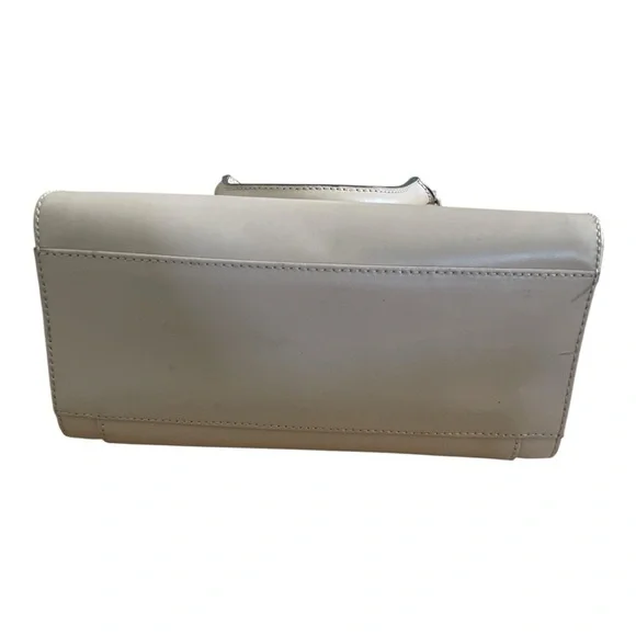 Kate Spade Mini Bernadine Hadley Satchel Tan Leather Handbag w/Crossbody Strap - Picture 7 of 10